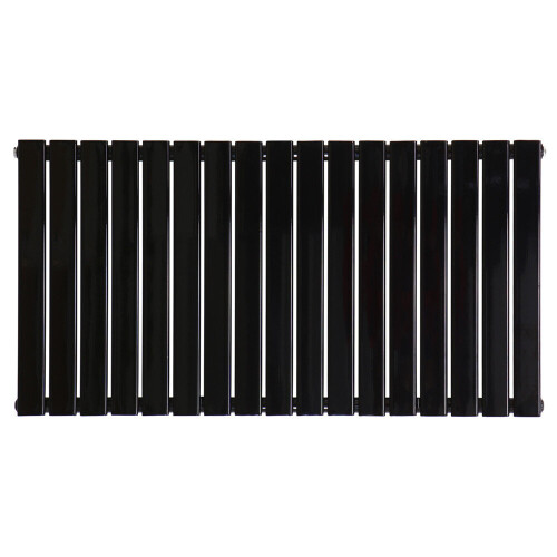 PlumbGalaxy (600 x 1158mm Single, Black) Flat Panel Designer Radiator 1