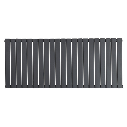 PlumbGalaxy (600 x 1430mm Single, Anthracite) Flat Panel Designer Radiator 1