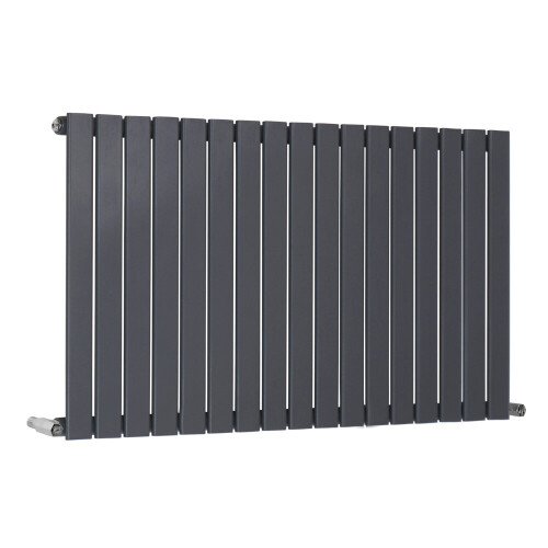 PlumbGalaxy (600 x 1158mm Single, Anthracite) Flat Panel Designer Radiator 1