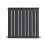PlumbGalaxy (600 x 614mm Single, Anthracite) Flat Panel Designer Radiator 4