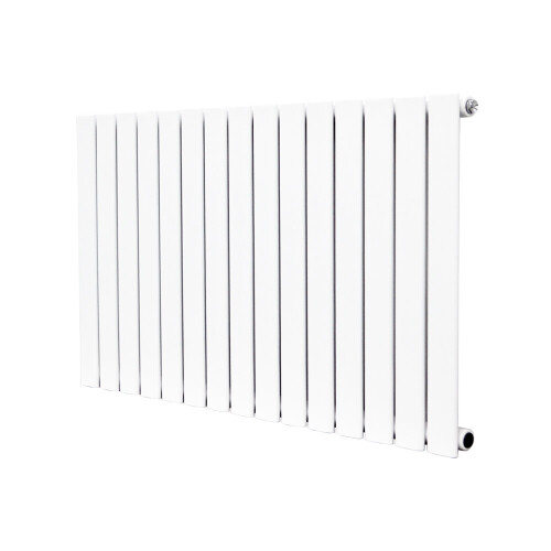PlumbGalaxy (600 x 1022mm Single, White) Flat Panel Designer Radiator 2
