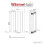 PlumbGalaxy (600 x 410 mm Single, White) Flat Panel Designer Radiator 4