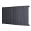 PlumbGalaxy (600 x 1430mm Single, Anthracite) Flat Panel Designer Radiator 3