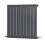 PlumbGalaxy (600 x 614mm Single, Anthracite) Flat Panel Designer Radiator 3
