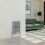 PlumbGalaxy (600 x 410 mm Single, Chrome) Flat Panel Designer Radiator 1