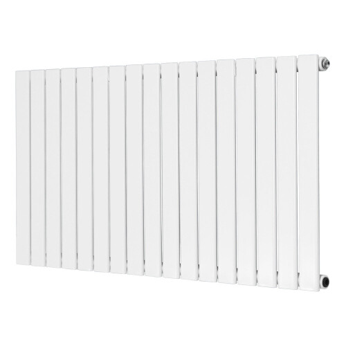 PlumbGalaxy (600 x 1158mm Single, White) Flat Panel Designer Radiator 1