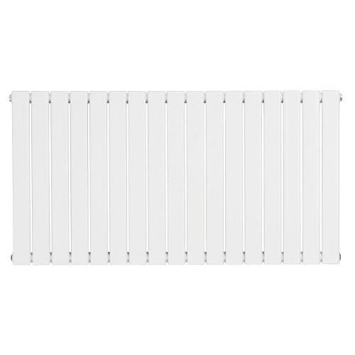 PlumbGalaxy (600 x 1158mm Single, White) Flat Panel Designer Radiator 2