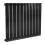 PlumbGalaxy (600 x 750mm Single, Black) Flat Panel Designer Radiator 3