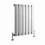 PlumbGalaxy (600 x 410 mm Single, Chrome) Flat Panel Designer Radiator 2
