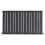 PlumbGalaxy (600 x 1022mm Single, Anthracite) Flat Panel Designer Radiator 2