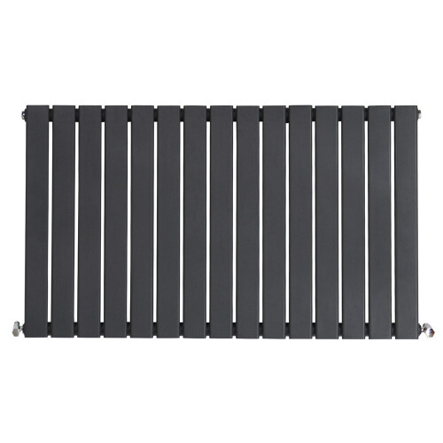 PlumbGalaxy (600 x 1022mm Single, Anthracite) Flat Panel Designer Radiator 1