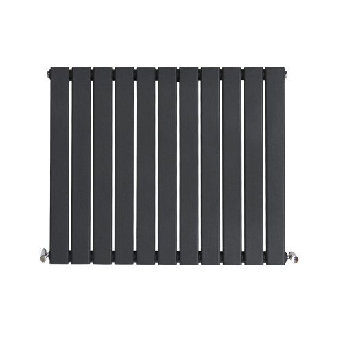PlumbGalaxy (600 x 750mm Single, Anthracite) Flat Panel Designer Radiator 2