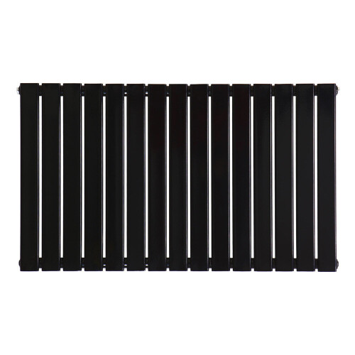 PlumbGalaxy (600 x 1022mm Single, Black) Flat Panel Designer Radiator 2