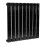 PlumbGalaxy (600 x 614mm Single, Black) Flat Panel Designer Radiator 4