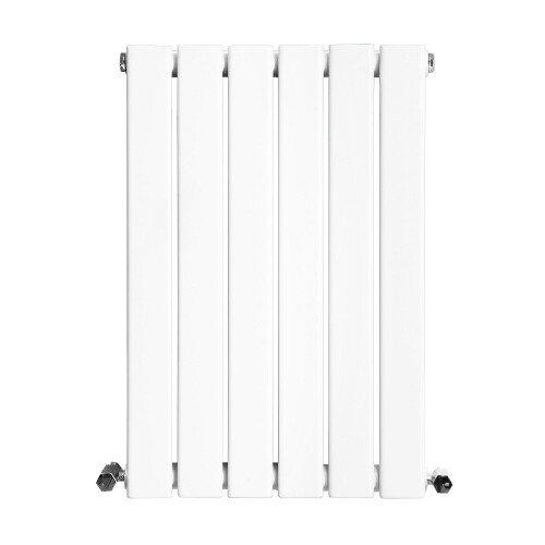 PlumbGalaxy (600 x 410 mm Single, White) Flat Panel Designer Radiator 1