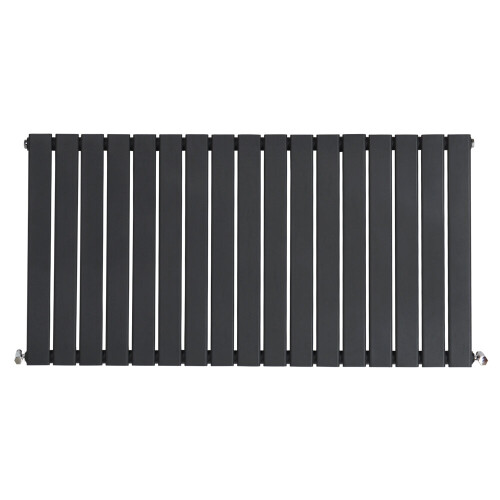 PlumbGalaxy (600 x 1158mm Single, Anthracite) Flat Panel Designer Radiator 2