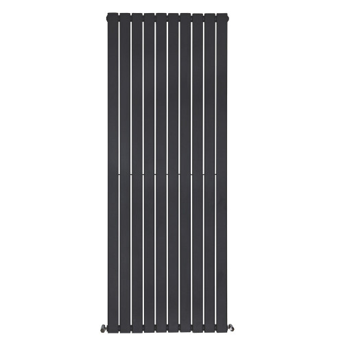 PlumbGalaxy (1800 x 682mm Double, Anthracite) Flat Panel Designer Radiator 2