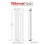 PlumbGalaxy (1800 x 546mm Double, White) Flat Panel Designer Radiator 5