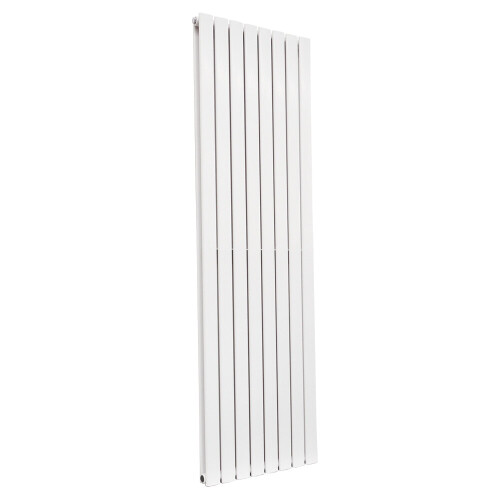 PlumbGalaxy (1800 x 546mm Double, White) Flat Panel Designer Radiator 1