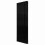 PlumbGalaxy (1800 x 682mm Double, Black) Flat Panel Designer Radiator 2