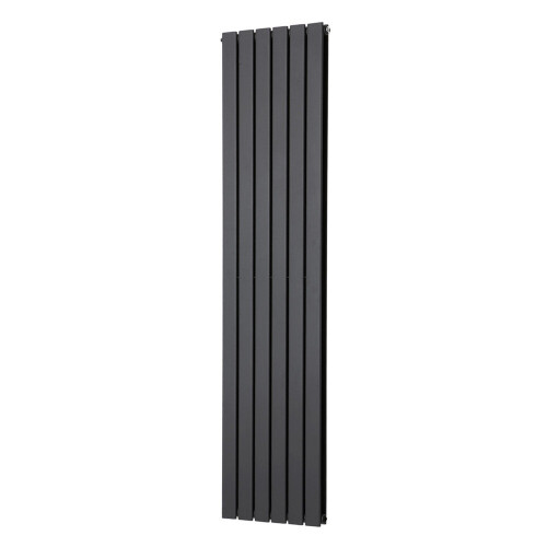 PlumbGalaxy (1800 x 410mm Double, Anthracite) Flat Panel Designer Radiator 1