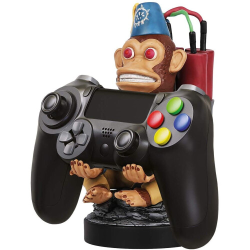 Support &amp; Charger Figur für Controller und Smartphone - EXQUISITE GAMING - MONKEY BOMB 1