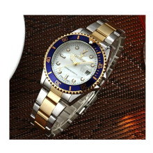 Deerfun Homage Watch White Blue Gold Date Watches Sale