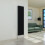 PlumbGalaxy (1800 x 410mm Double, Black) Flat Panel Designer Radiator 1