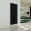 PlumbGalaxy (1800 x 682mm Double, Black) Flat Panel Designer Radiator 1