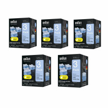 15 x Braun Clean & Renew Shaver Cleaning Refill Cartridges