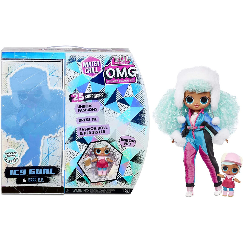 LOL OMG Suprise Icy Curl Doll