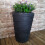 Samuel Alexander Medium Grey Charcoal Effect Garden Trojan Plant Pot 56cm Tall 38cm Wide 3