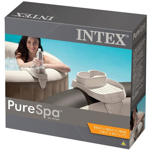 Intex Glashalter PURE SPA - INTEX - 28500 - 2 Getränkehalter - Beige