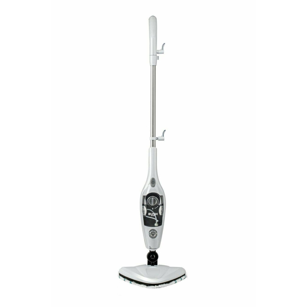 Bush Upright Steam Mop With Detachable Handheld Cleaner