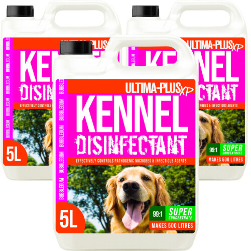 (15L, Bubblegum) Ultima Kennel Cleaner Disinfectant Deodoriser