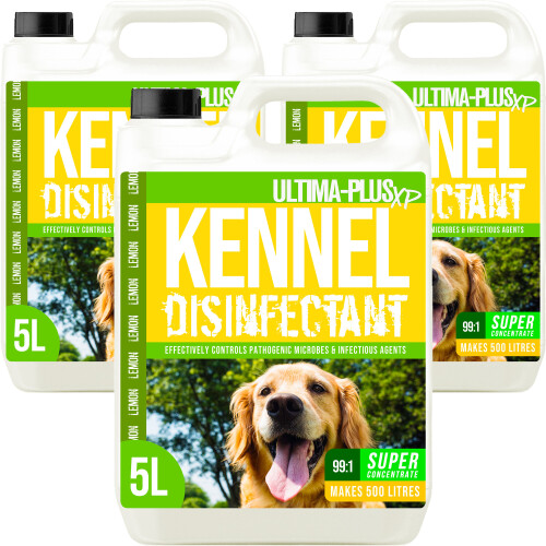 (15L, Lemon) Ultima Kennel Cleaner Disinfectant Deodoriser