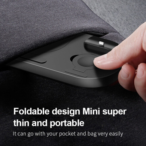 Foldable Wirelessly Charger 3 in 1 High Speed Wirelessly Charging 1