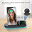 Foldable Wirelessly Charger 3 in 1 High Speed Wirelessly Charging 5