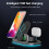 Foldable Wirelessly Charger 3 in 1 High Speed Wirelessly Charging 3