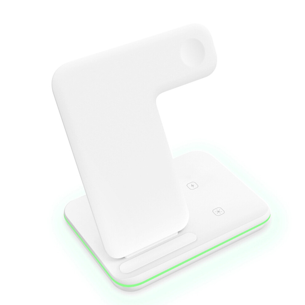 3 In 1 Wirelessly Charger 15W Fast Charge Charging Station Ultra-Thin 947643677636