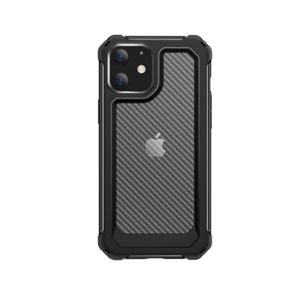 The Armor And Anti-Drop Tpu Protective Cover Is Suitable For Iphone12 12Pro (6.1)- Black