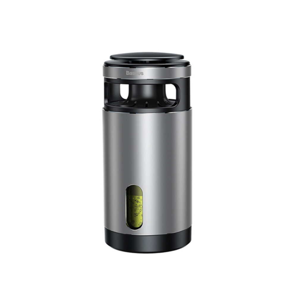 Micromolecule Car Air Purifier Lasting Fragrance Fragrance Formaldehyde Purifier Purification Solvent- Silver 840079212320
