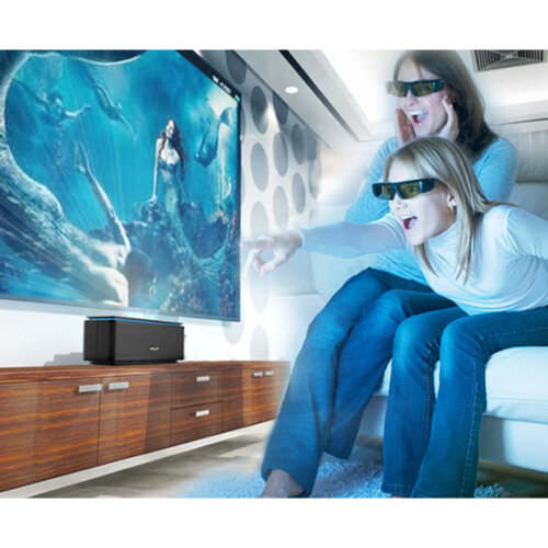 8000mAh Bluetooth Speaker Mobile Power Subwoofer Portable Touch Mini Speaker with Light Bar 2