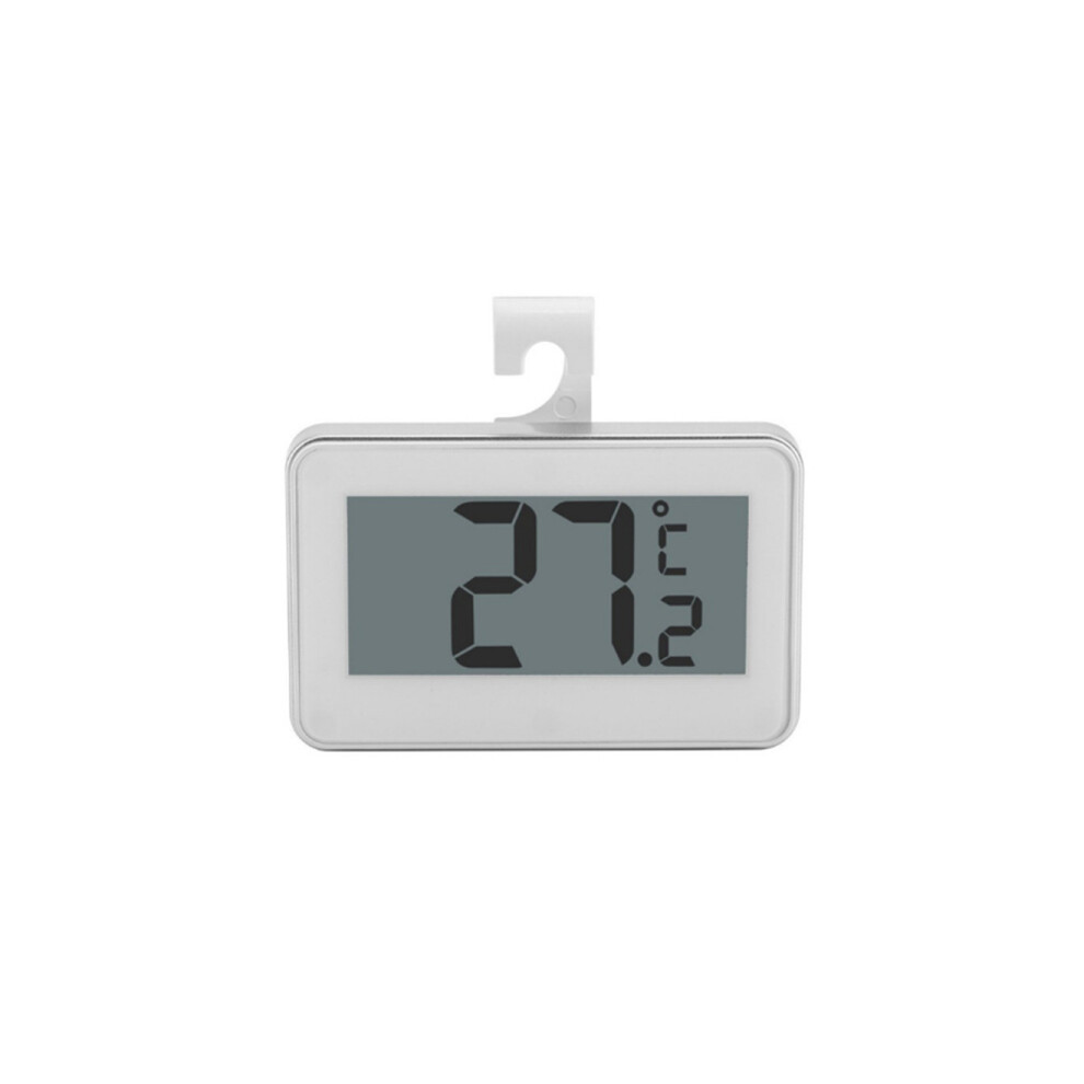 2PCS High Precision Household Refrigerator Thermometer with Magnet Supermarket Freezer Freezer Frost Alarm