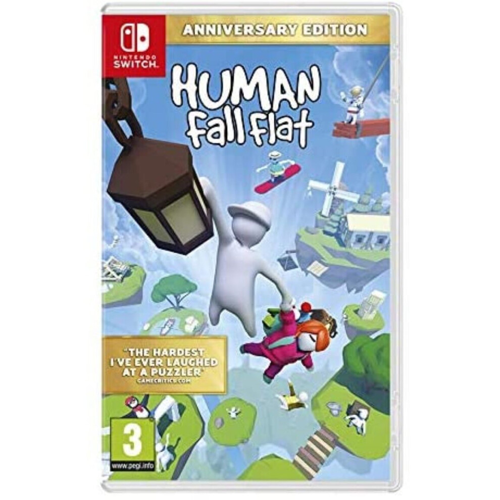 Human Fall Flat Anniversary Edition Nintendo Switch Game Light 5060760880491