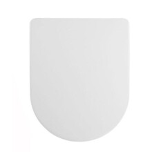 Euroshowers PP D TwentyONE D Shape Slow Close Quick Release Toilet Seat