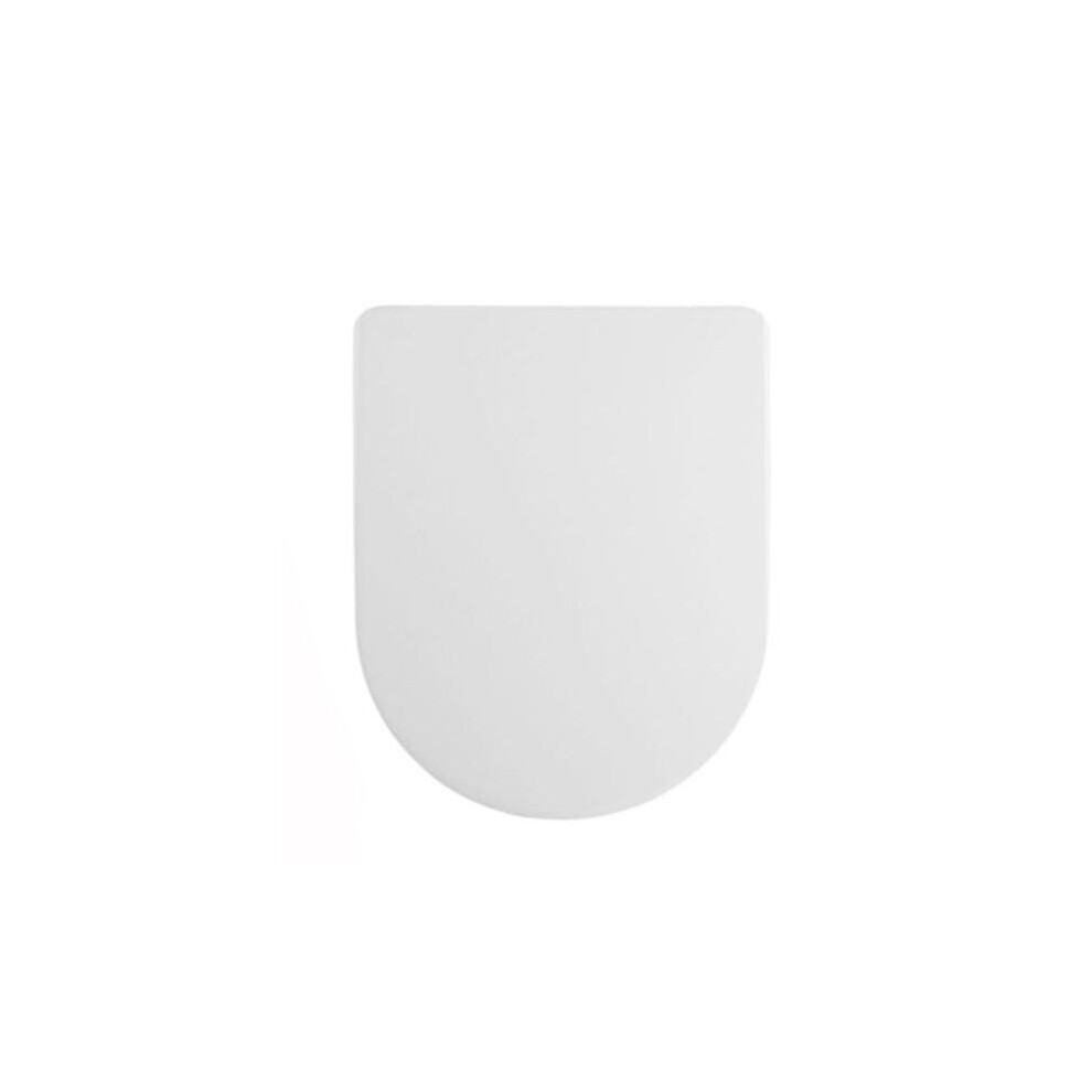 Euroshowers PP D TwentyONE D Shape Slow Close Quick Release Toilet Seat