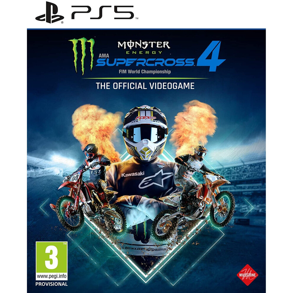 Monster Energy Supercross The Official Videogame 4 Ps5 Game 8057168501803
