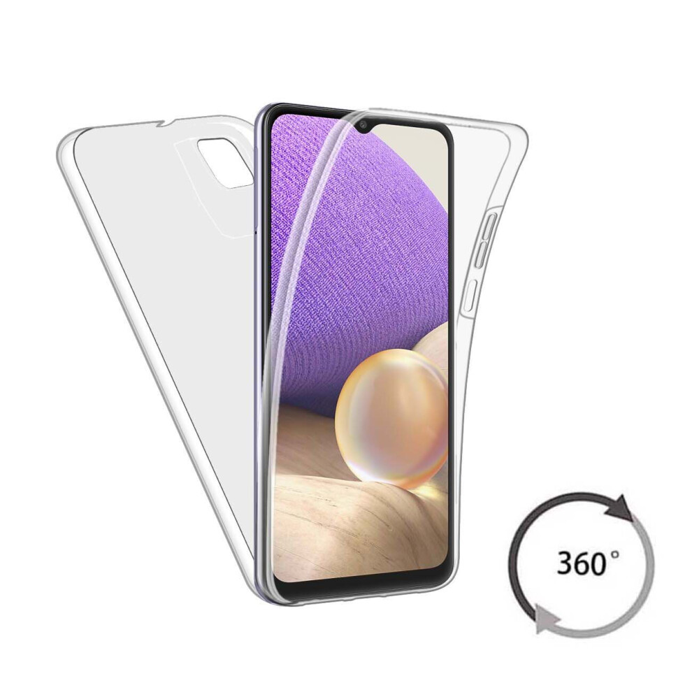 Case For Samsung Galaxy A32 5G Full 360 Protection Transparent Cover Clear 304063168319