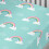 Bedlam Kids Rainbow Unicorn Fitted Sheet, Multi, Single 1